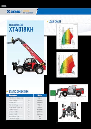 Telehandlers XCMG XT4018KH