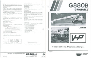 Telescopic Excavators Gradall G880B