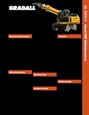 Telescopic Excavators Gradall XL 4310 V
