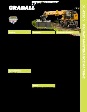 Telescopic Excavators Gradall XL 4330 V