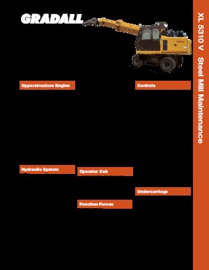 Telescopic Excavators Gradall XL 5310 V