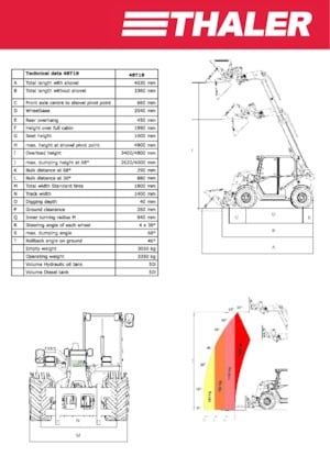 Telehandlers Thaler 48 T 18
