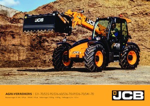 Yard loader JCB 541-70 AGRI Pro