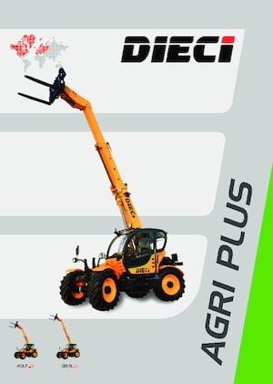 Teleskopik yükleyiciler Dieci Agri Plus 42.7 VS EVO2 GD