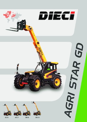 Telehandlers Dieci Agri Star 38.10 EVO2