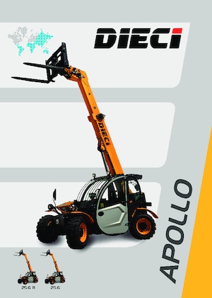 Telehandlers Dieci Apollo 25.6