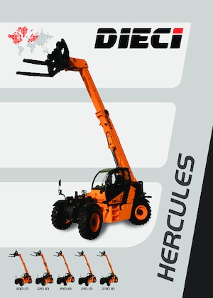 Telehandlers Dieci Hercules 210.10