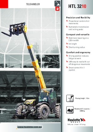 Telehandlers Haulotte HTL3210
