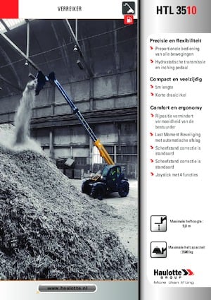 Telehandlers Haulotte HTL3510