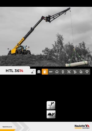 Teleskopik yükleyiciler Haulotte HTL3614
