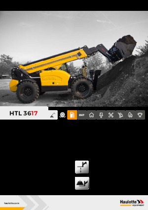Teleskopik yükleyiciler Haulotte HTL3617
