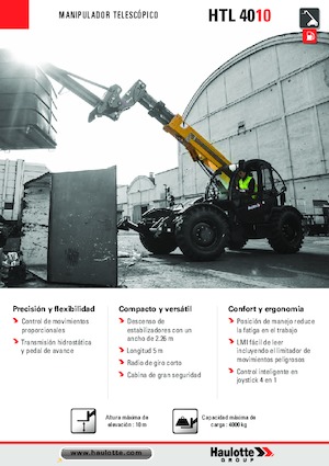 Telehandlers Haulotte HTL4010