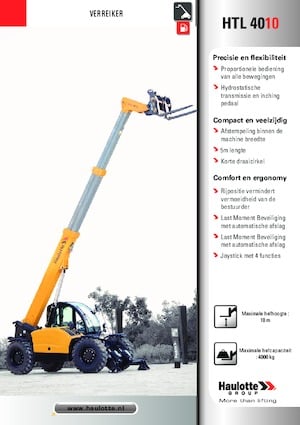 Telehandlers Haulotte HTL4010