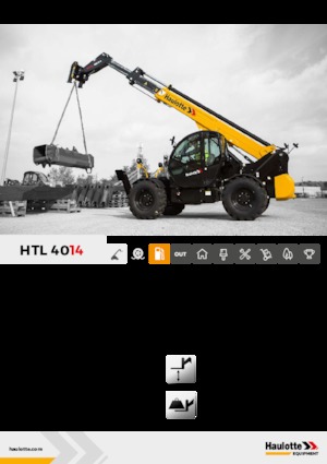 Telehandlers Haulotte HTL4014