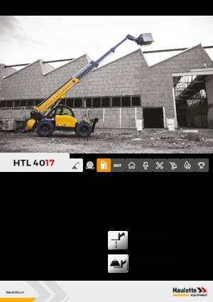 Teleskopik yükleyiciler Haulotte HTL4017