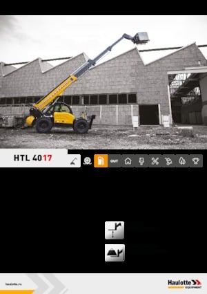 Telehandlers Haulotte HTL4017