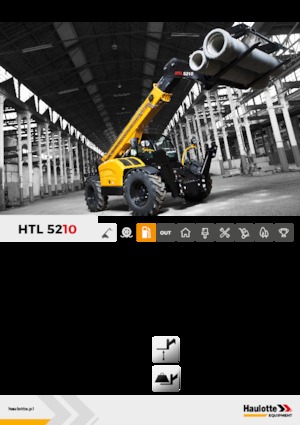 Teleskopik yükleyiciler Haulotte HTL5210