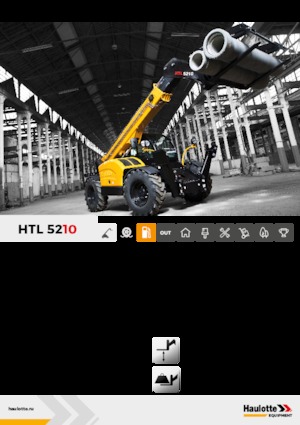 Teleskopik yükleyiciler Haulotte HTL5210