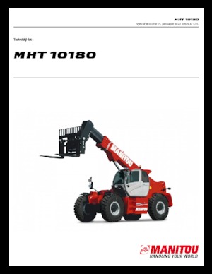 Telehandlers Manitou MHT 10180