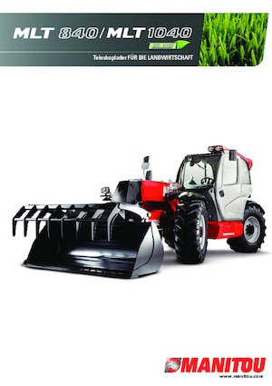 Telehandlers Manitou MLT 840-115 PS