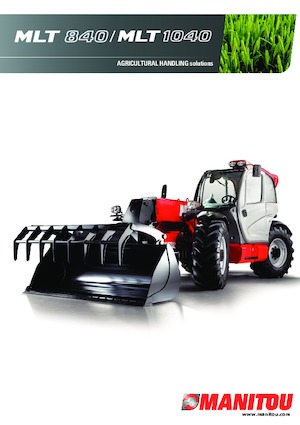 Telehandlers Manitou MLT 840-115 PS