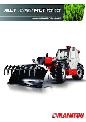 Telehandlers Manitou MLT 840-115 PS