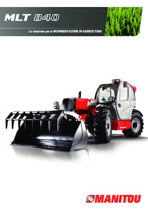 Telehandlers Manitou MLT 840-115 PS