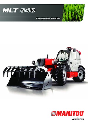 Telehandlers Manitou MLT 840-115 PS