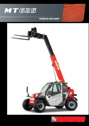 Telehandlers Manitou MT 625 H