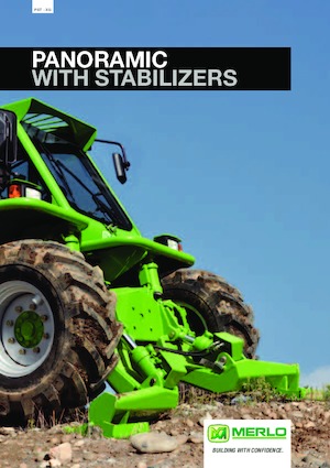 Teleskopik yükleyiciler Merlo Panoramic P 38.14
