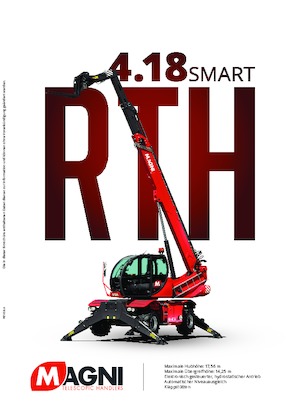 Rotating telehandlers MAGNI RTH 4.18 Smart