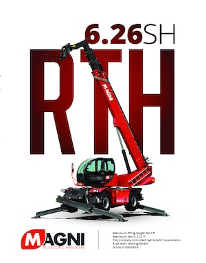 Rotating telehandlers MAGNI RTH 6.26 SH