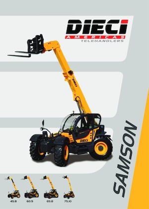 Telehandlers Dieci Samson 65.8