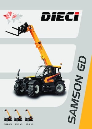 Telehandlers Dieci Samson 65.8 VS EVO2
