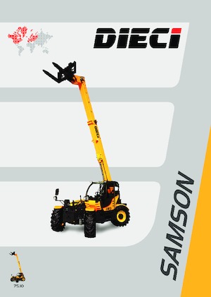 Telehandlers Dieci Samson 75.10