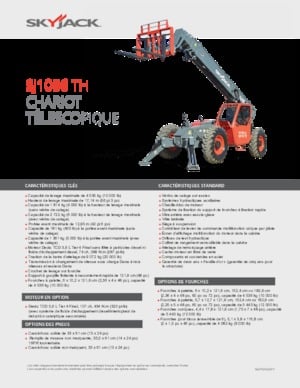 Telehandlers Skyjack SJ1056 TH