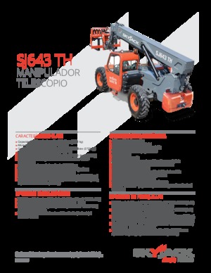 Telehandlers Skyjack SJ643 TH