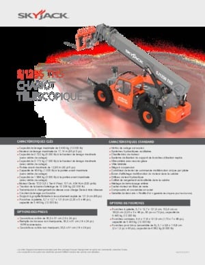 Telehandlers Skyjack SJ1256 THS