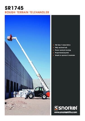 Telehandlers Snorkel SR1745 Classic 55