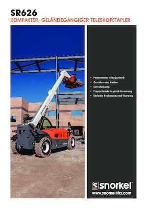 Telehandlers Snorkel SR626 Classic 52