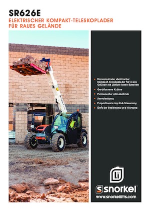 Telehandlers Snorkel SR626E