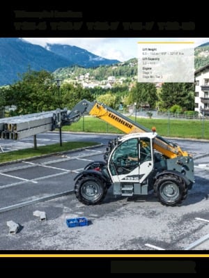 Telehandlers Liebherr T 35-6 S