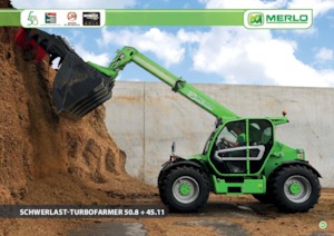 Teleskopik yükleyiciler Merlo TF 50.8 T-CS-156-CVTRONIC