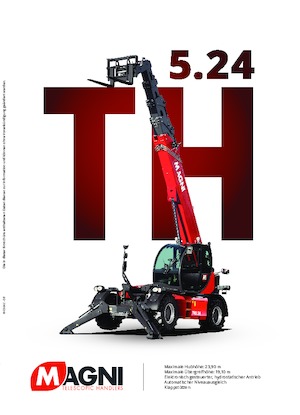 Teleskopik yükleyiciler MAGNI TH 5.24