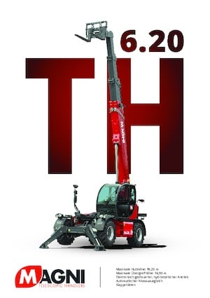 Teleskopik yükleyiciler MAGNI TH 6.20