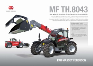 Telehandlers Massey Ferguson TH.8043