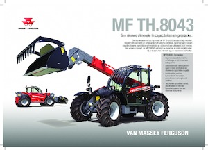 Telehandlers Massey Ferguson TH.8043