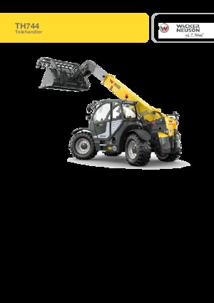 Teleskopik yükleyiciler Wacker Neuson TH744 