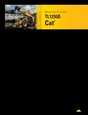 Teleskopik yükleyiciler Caterpillar TL1255D