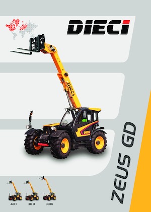 Telehandlers Dieci Zeus 38.10